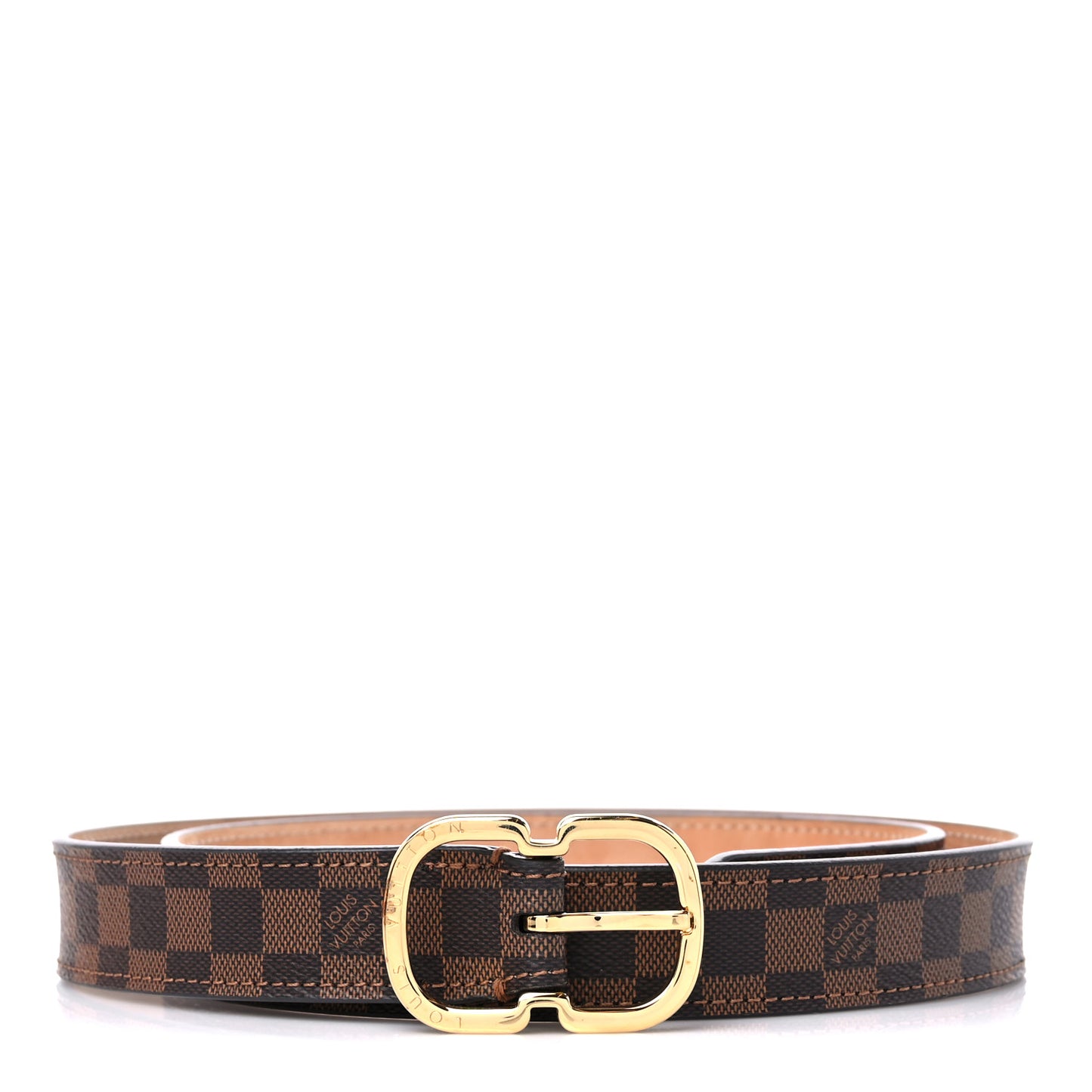 Damier Ebene Mini 25mm Belt 80 32