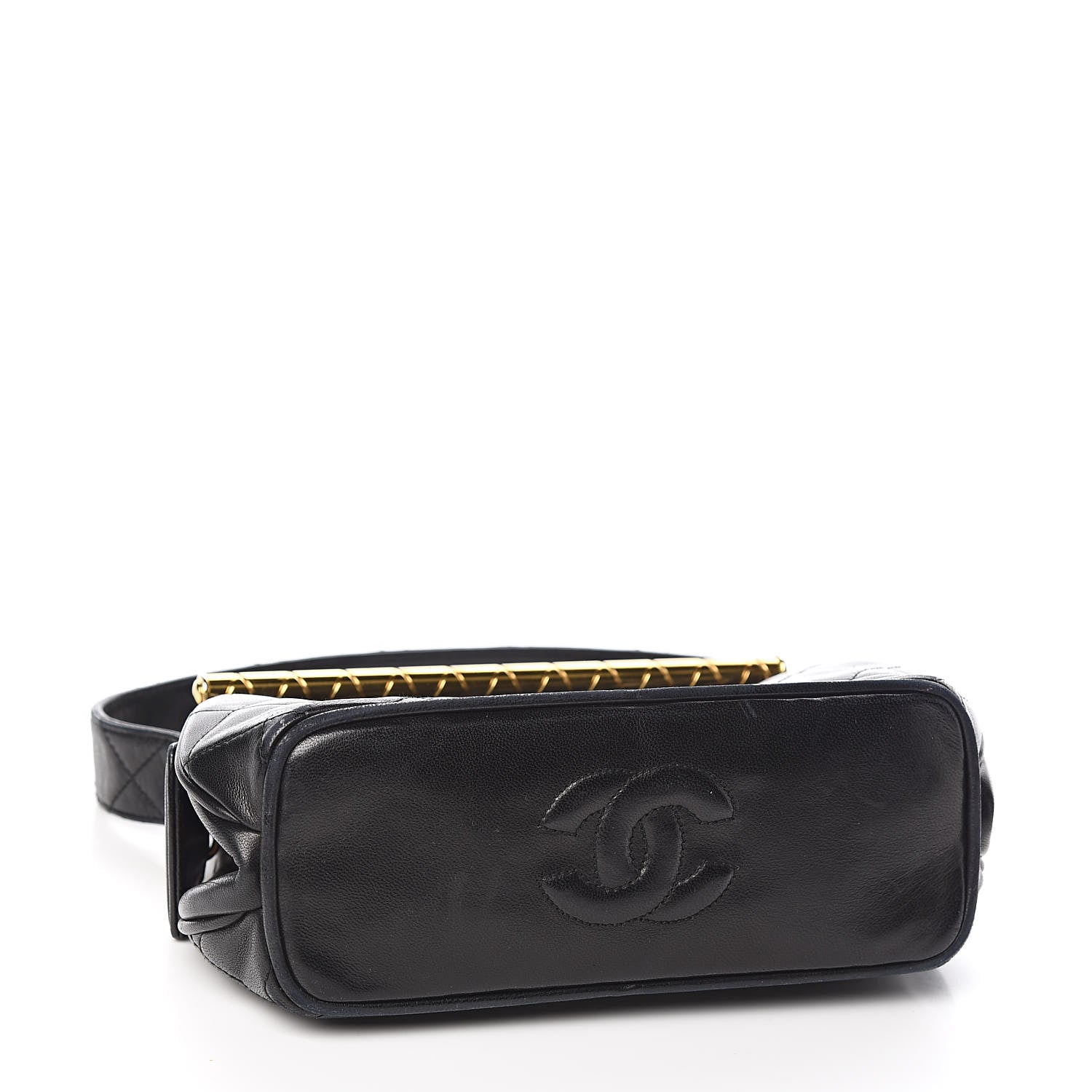 Chanel Lambskin Quilted Shoulder Bag Black 4 of 16