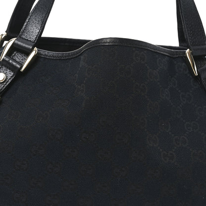 Gucci Monogram Medium Abbey Shoulder Bag Black 8 of 10
