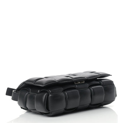 Bottega Veneta Nappa Maxi Intreccio Padded Cassette Crossbody Bag Black 4 of 12