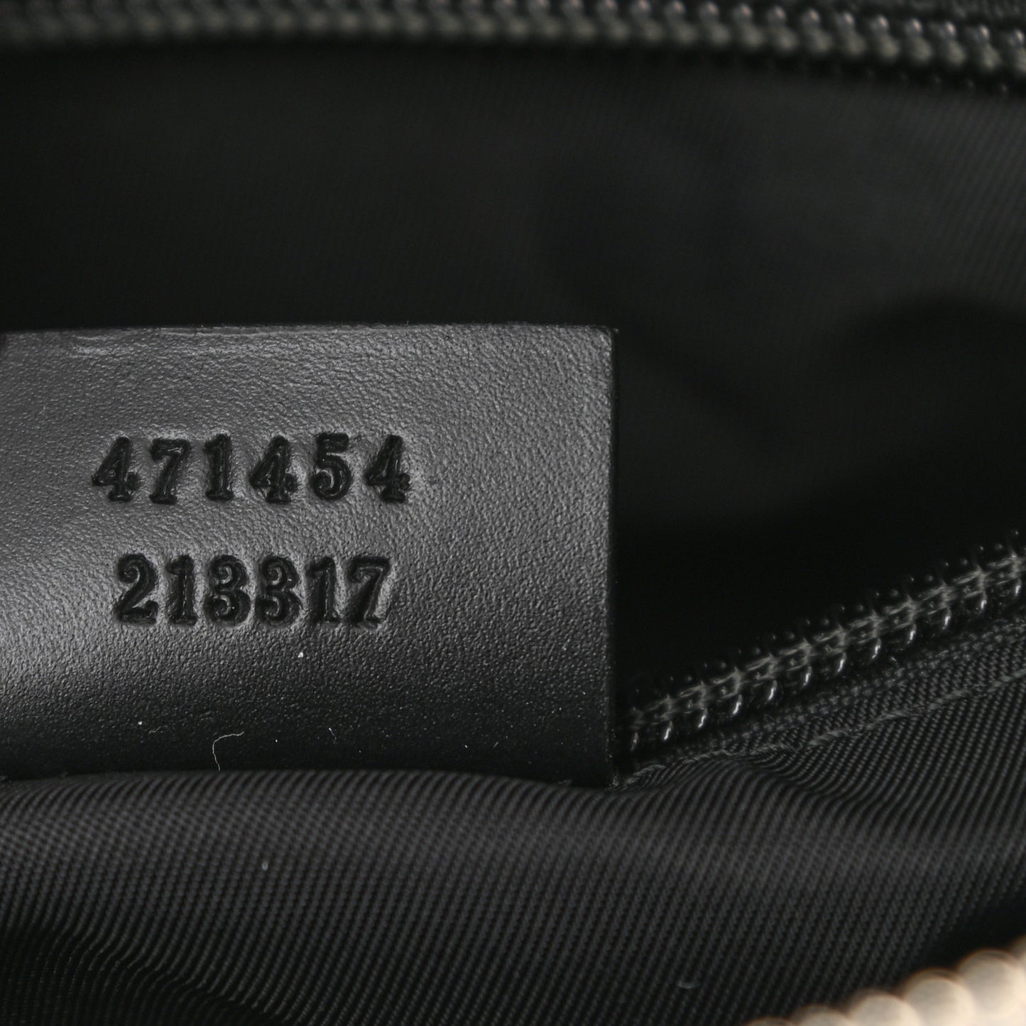 GG Supreme Monogram Web Messenger Bag Black