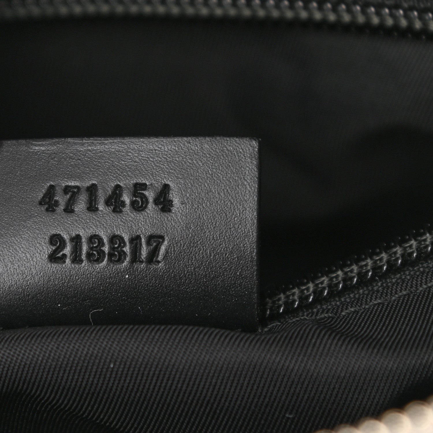Gucci GG Supreme Monogram Web Messenger Bag Black 7 of 8
