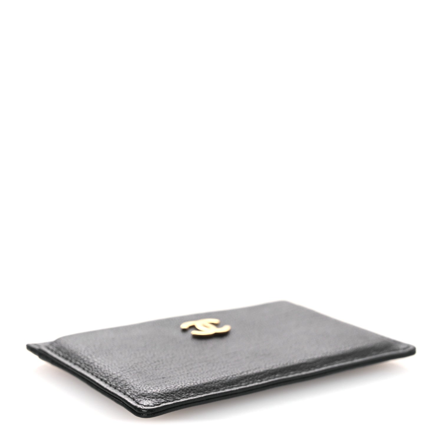 Chanel Goatskin CC Card Holder Black 4 of 8