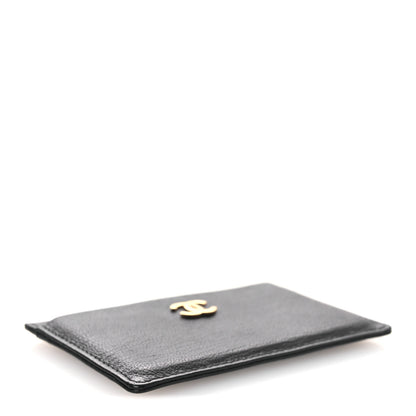 Chanel Goatskin CC Card Holder Black 4 of 8