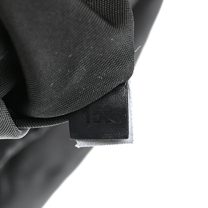 Prada Re-Nylon Saffiano Logo Double Buckle Backpack Black 6 of 11
