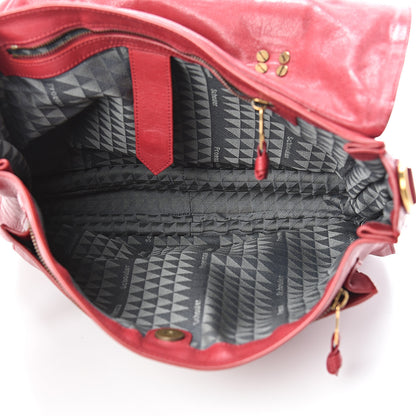 Proenza Schouler Lambskin Extra Large PS1 Satchel Chianti 5 of 17