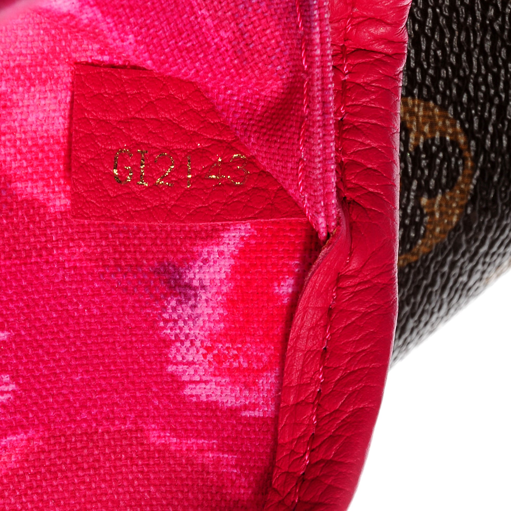 Louis Vuitton Monogram Articles de Voyage Ikat Neverfull MM Rose Indien 7 of 7