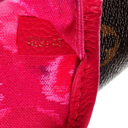 Louis Vuitton Monogram Articles de Voyage Ikat Neverfull MM Rose Indien 7 of 7