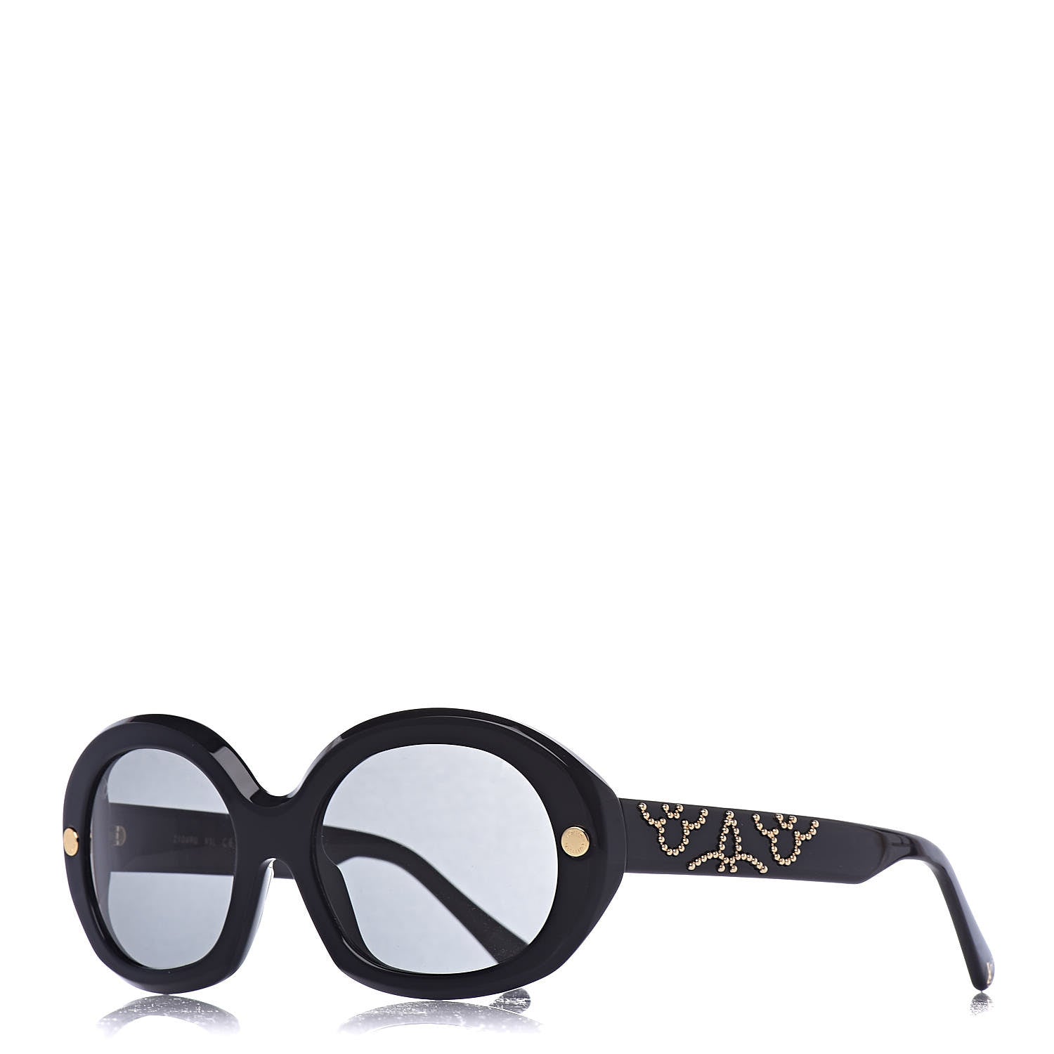 Louis Vuitton Studded La Piscine Sunglasses Z1049U Black 1 of 8