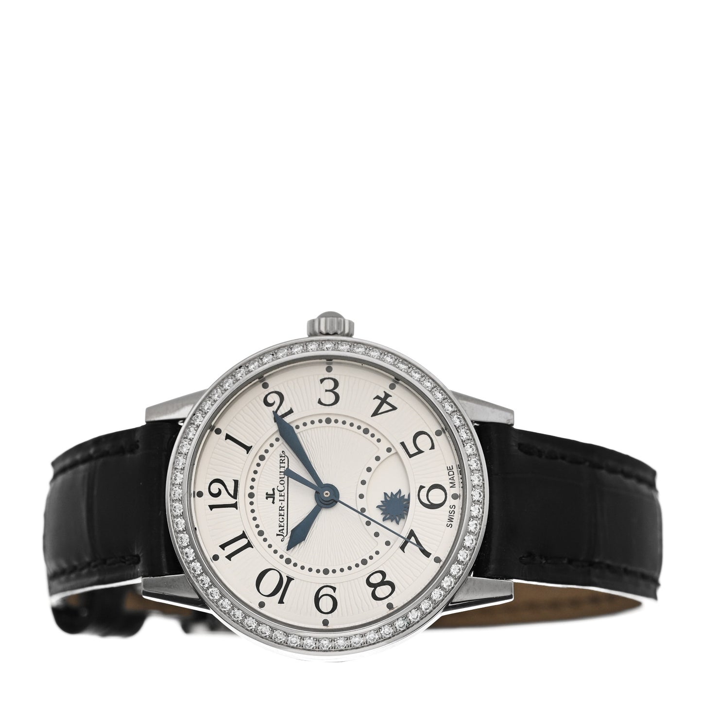Stainless Steel Alligator Diamond Bezel 29mm Rendez-Vous Classic Day & Night Automatic Watch Q3468421