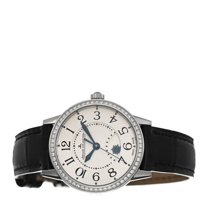 Jaeger-LeCoultre Stainless Steel Alligator Diamond Bezel 29mm Rendez-Vous Classic Day & Night Automatic Watch Q3468421 2 of 4