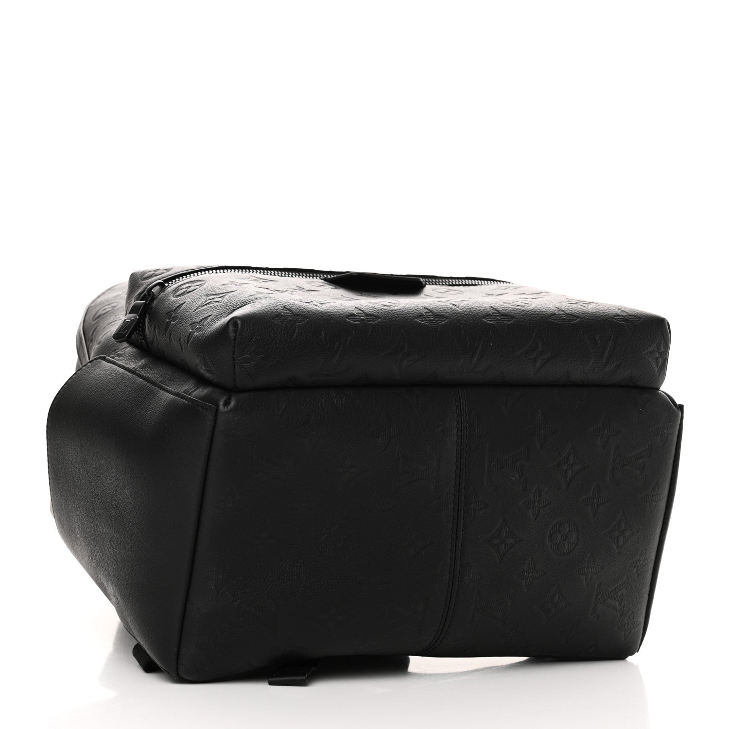 Louis Vuitton Calfskin Monogram Shadow Discovery Backpack Black 4 of 9