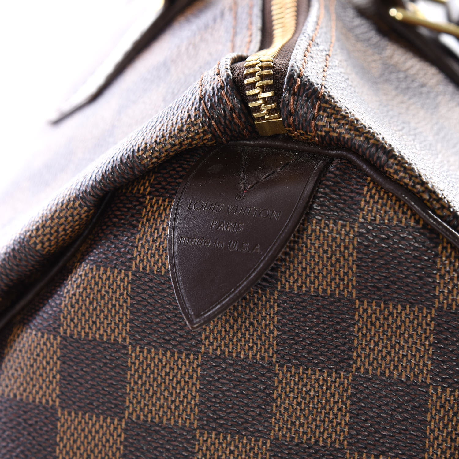 Louis Vuitton Damier Ebene Speedy 35 9 of 11