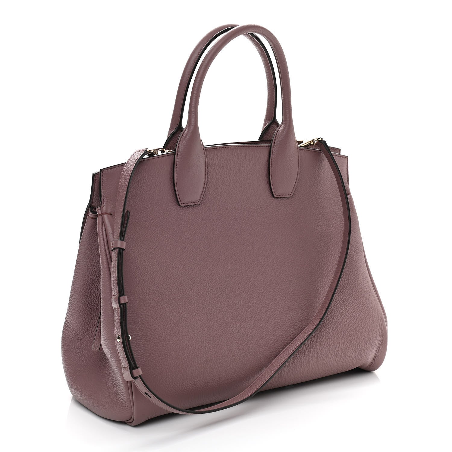 Salvatore Ferragamo Calfskin Large Studio Bag Caraway Seed 3 of 10