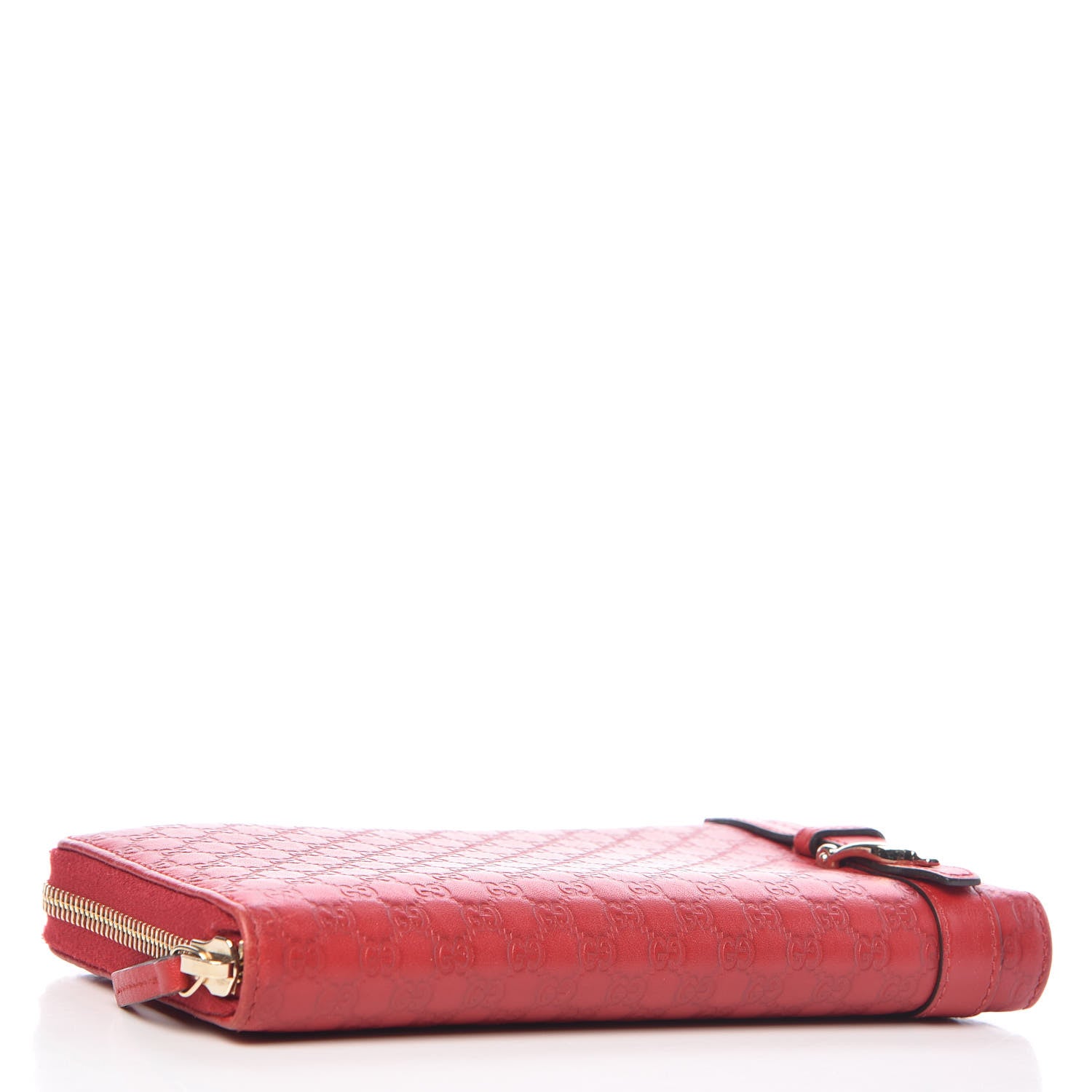 Gucci Microguccissima Nice Zip Around Wallet Red 4 of 8