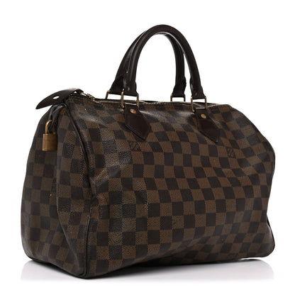 Louis Vuitton Damier Ebene Speedy 30 3 of 36