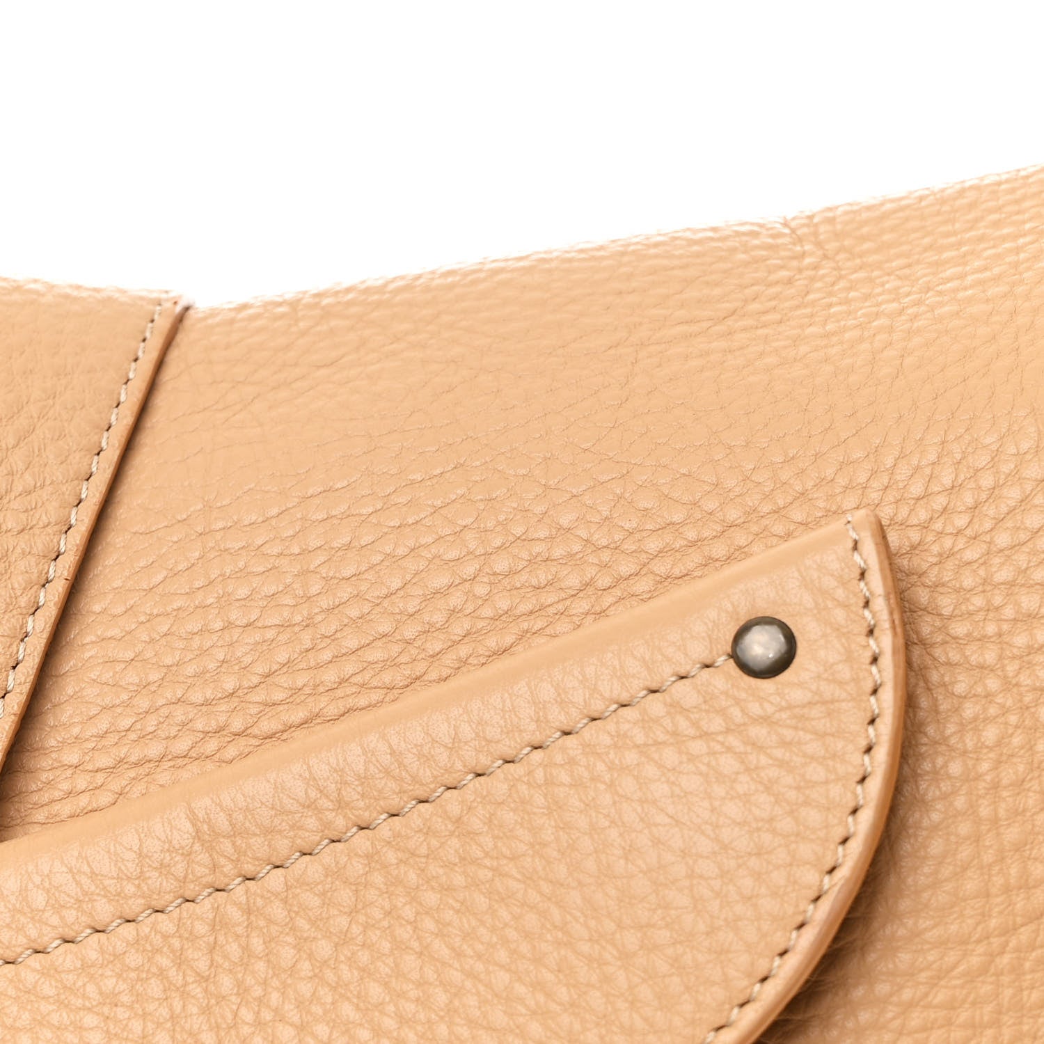 Christian Dior Grained Calfskin Saddle Messenger Bag Beige 8 of 13