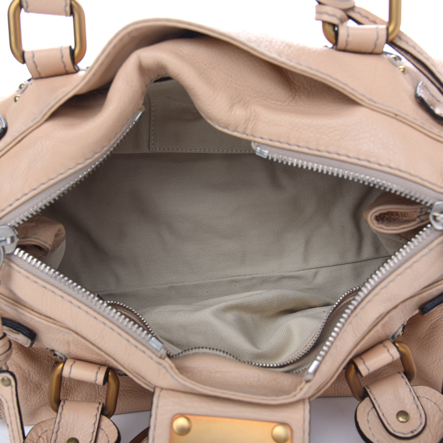 Chloe Calfskin Medium Paddington Satchel Pink 4 of 9