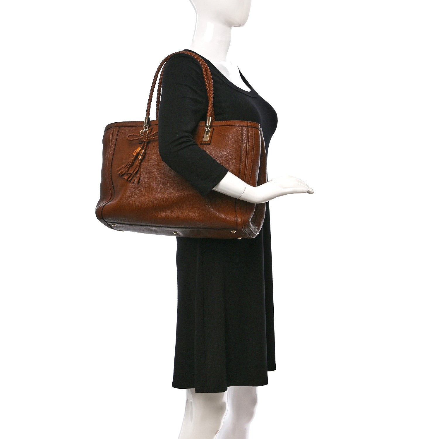 Gucci Cellarius Calfskin Medium Bella Tote Cuir 2 of 11