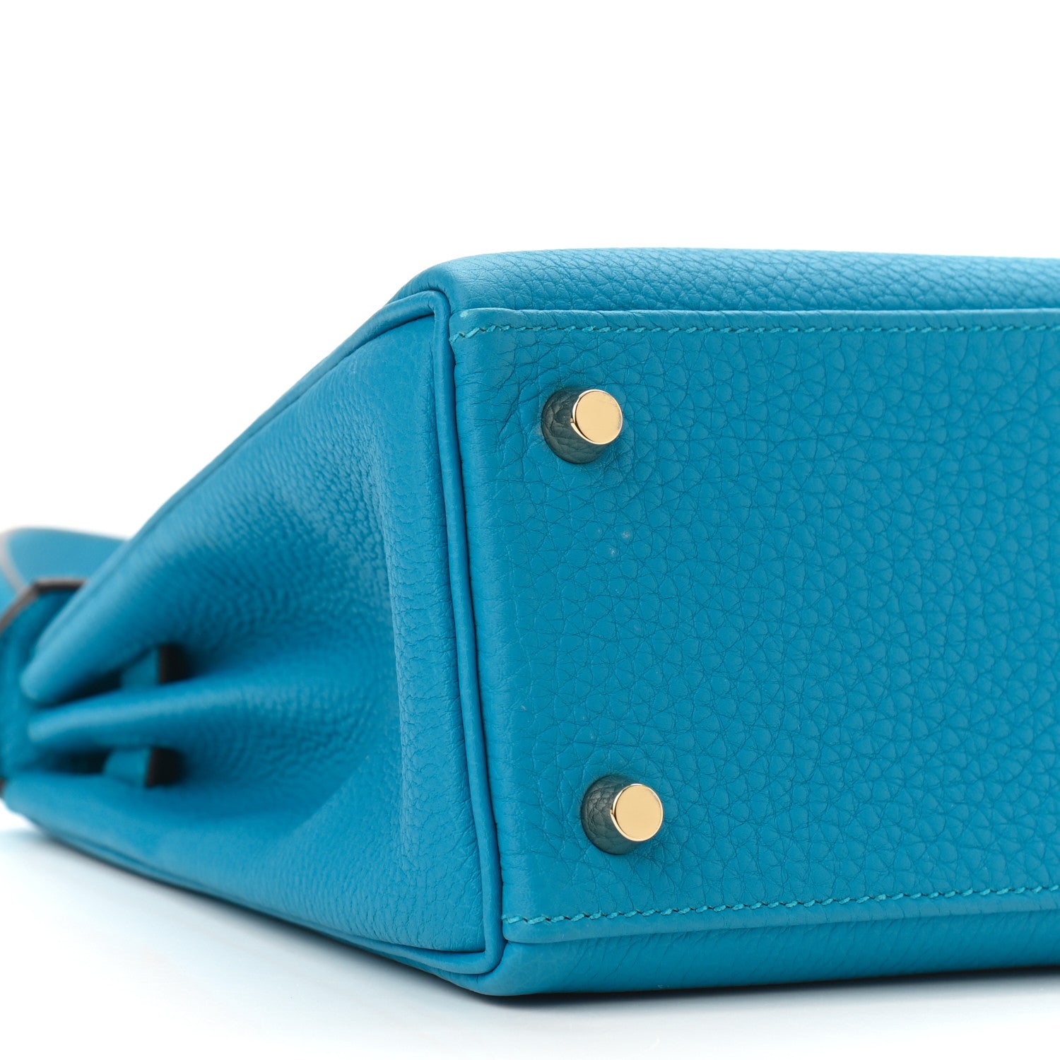 Hermes Togo Kelly Retourne 25 Bleu Zanzibar 9 of 11