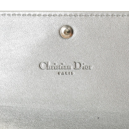 Christian Dior Patent Ultimate Wallet Argent 6 of 7