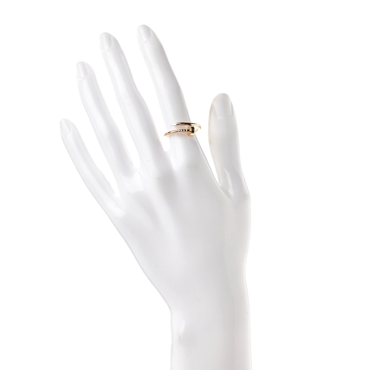 18K Yellow Gold Small Juste Un Clou Ring 52 6