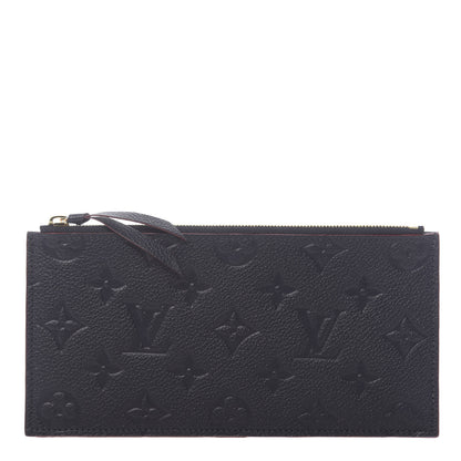 Louis Vuitton Empreinte Felicie Chain Wallet Zippered Insert Marine Rouge 1 of 6