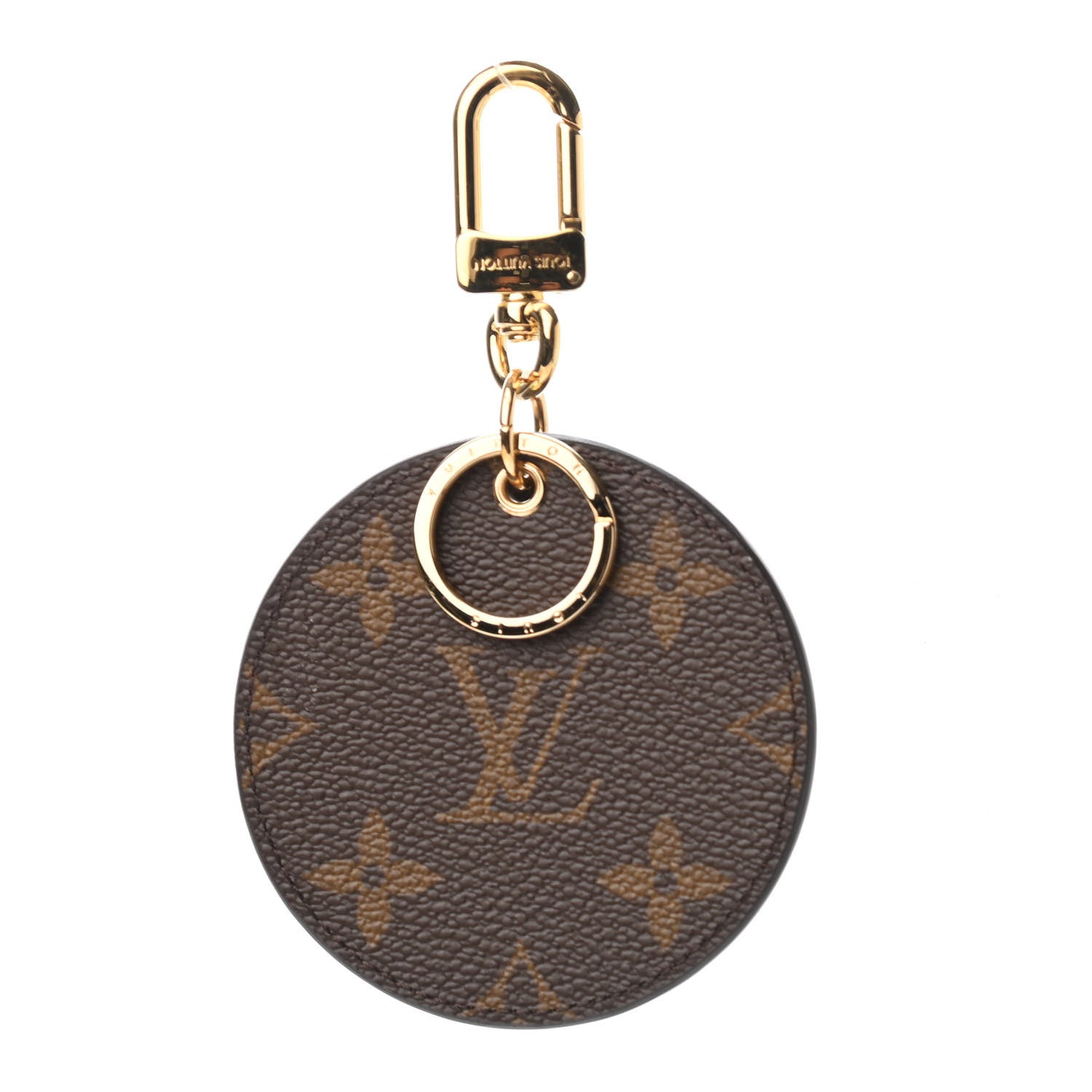 Louis Vuitton Monogram Reverse Key Holder Bag Charm 2 of 5