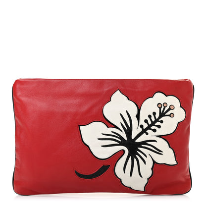 Prada Nappa Zip Pouch Fuoco 1 of 14