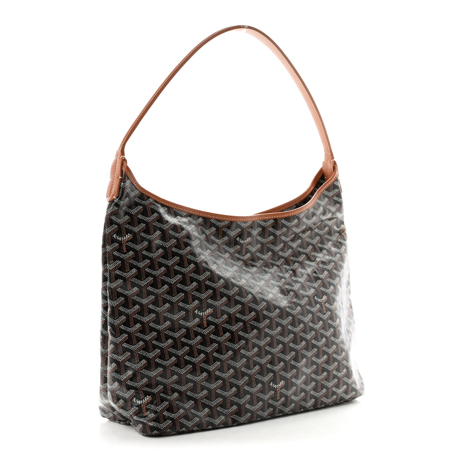 Goyard Goyardine Boheme Hobo Black Gold 4 of 12