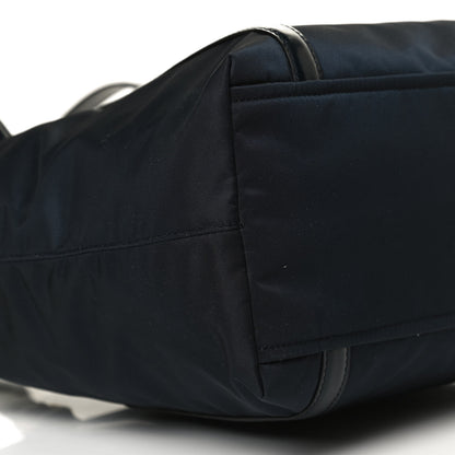 Prada Tessuto Nylon Spazzolato Tote Bleu 9 of 10