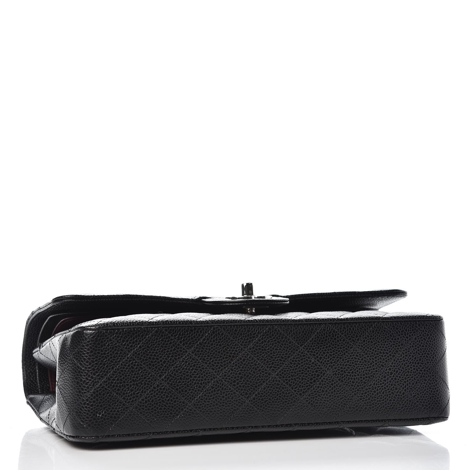 Chanel Caviar Quilted Medium Double Flap Black 5 of 11