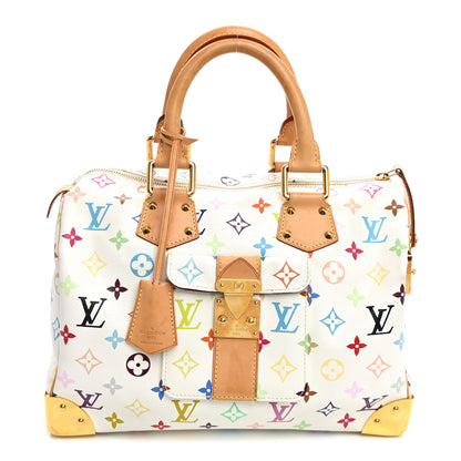 Louis Vuitton Monogram Multicolor Speedy 30 White 1 of 8