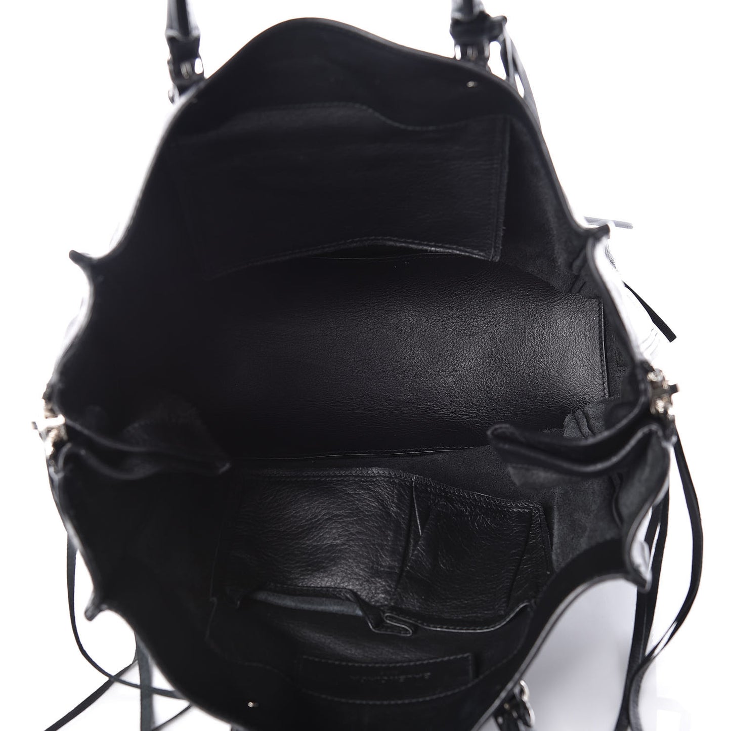 Veau Papier A5 Zip Around Tote Black