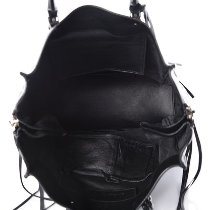 Balenciaga Veau Papier A5 Zip Around Tote Black 5 of 13