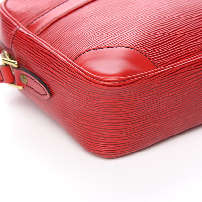 Louis Vuitton Epi Trocadero 24 Castillan Red 10 of 12