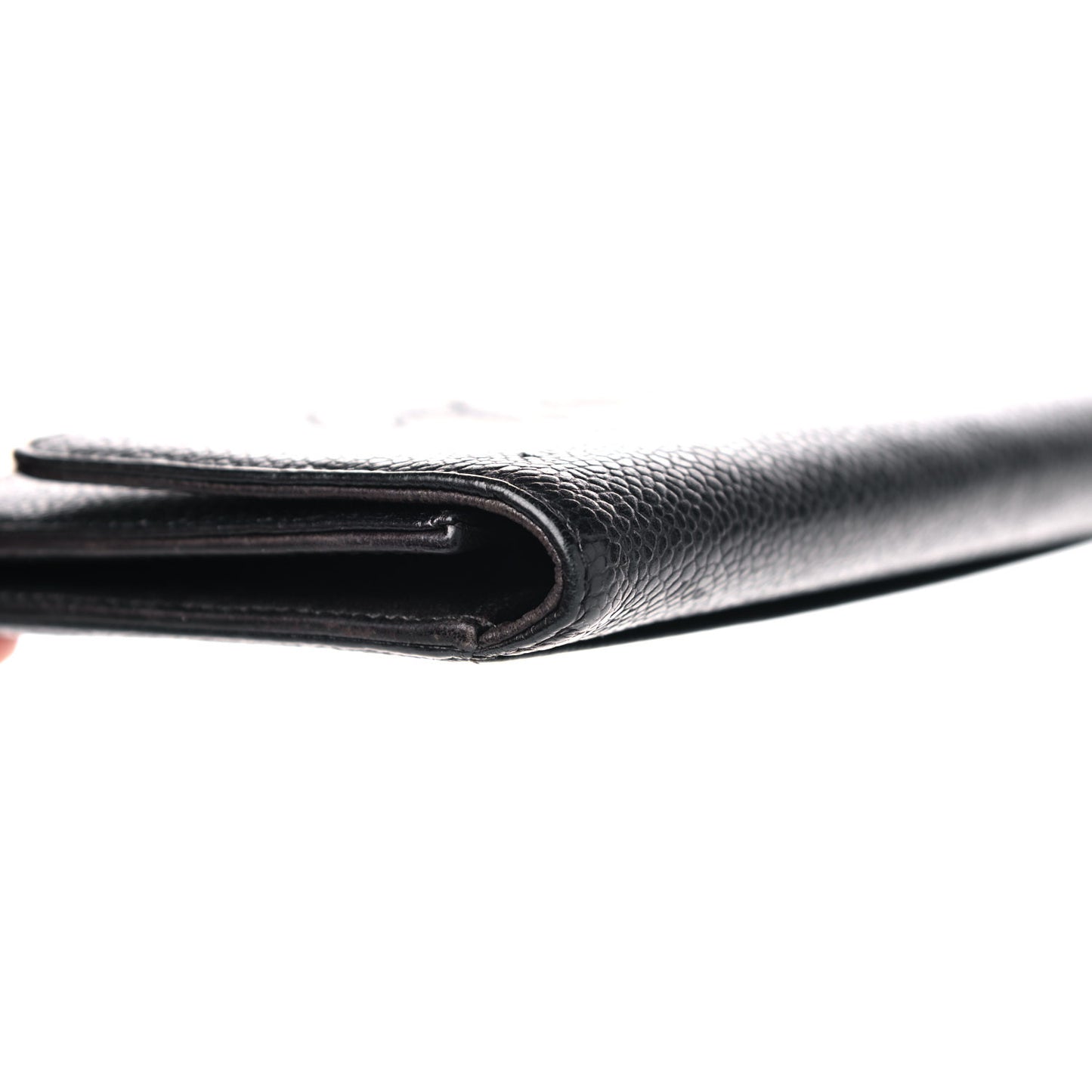 Caviar Timeless CC Flap Wallet Black