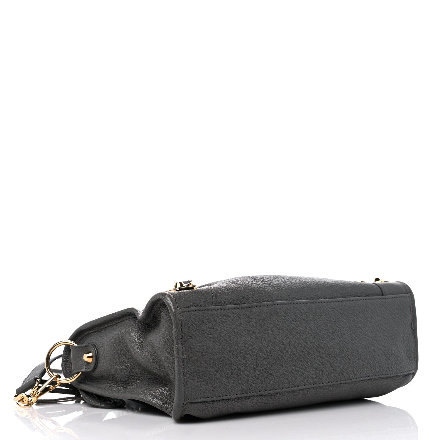 Balenciaga Chevre Gold Metallic Edge Hardware S City Gris Acier 4 of 9