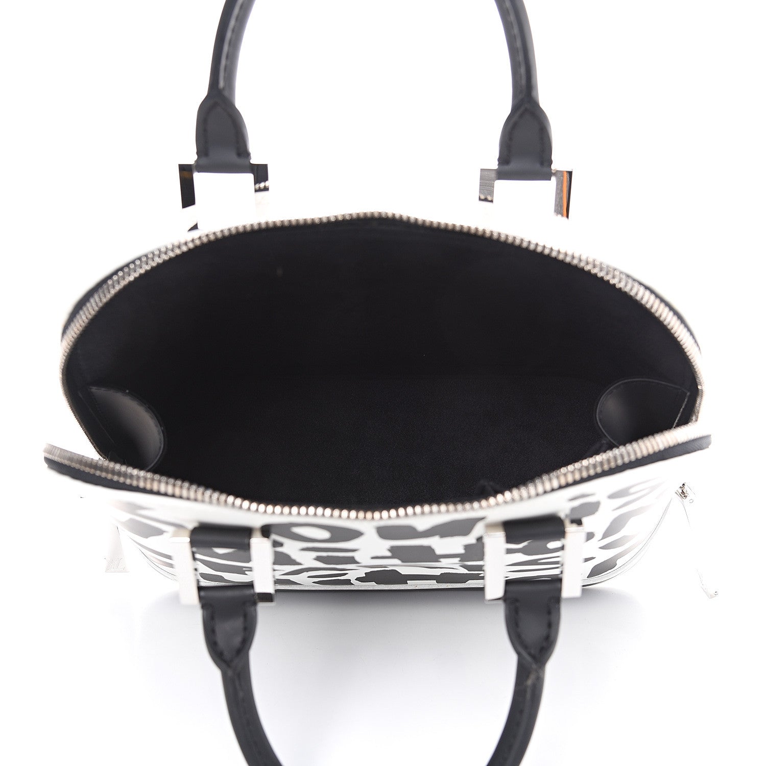 Louis Vuitton Graffiti Alma MM Black 4 of 7