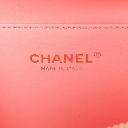 Chanel Caviar Quilted Pick Me Up Mini Vanity Case Pink 7 of 12