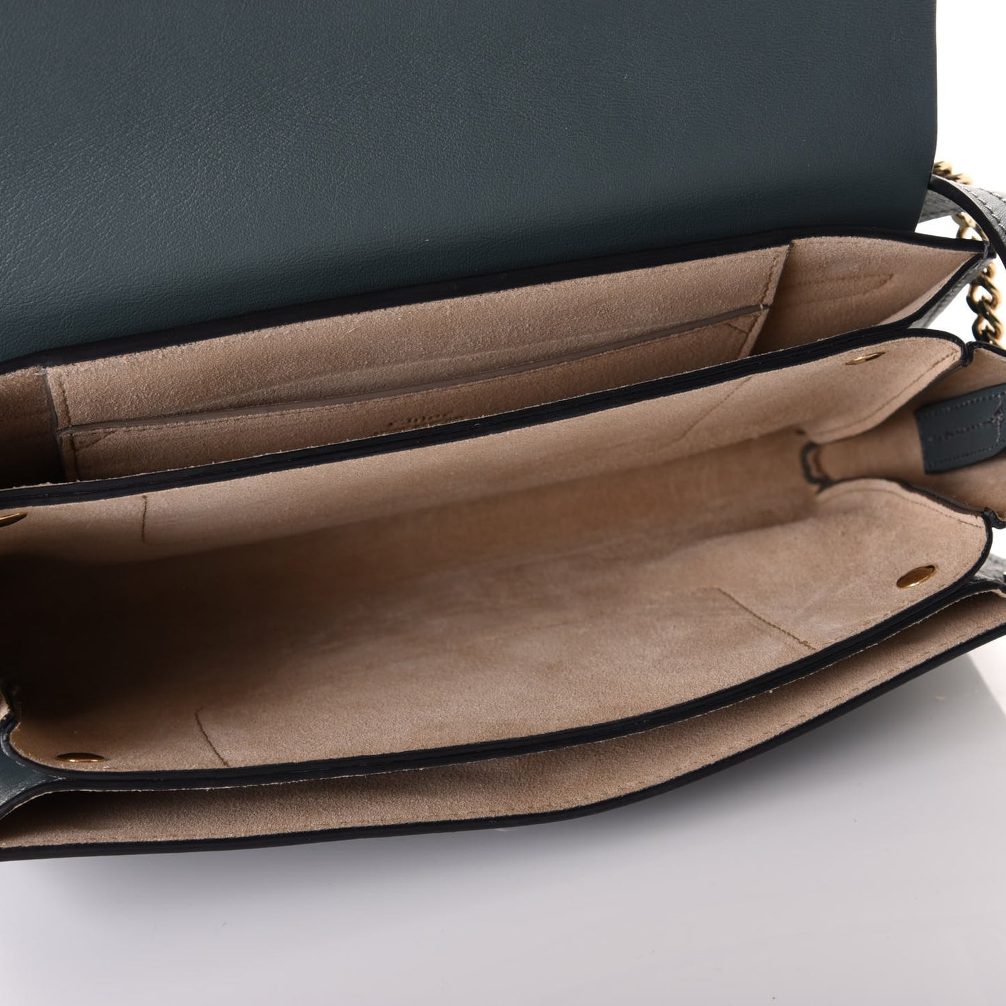 Suede Calfskin Small Faye Shoulder Bag Cloudy Blue
