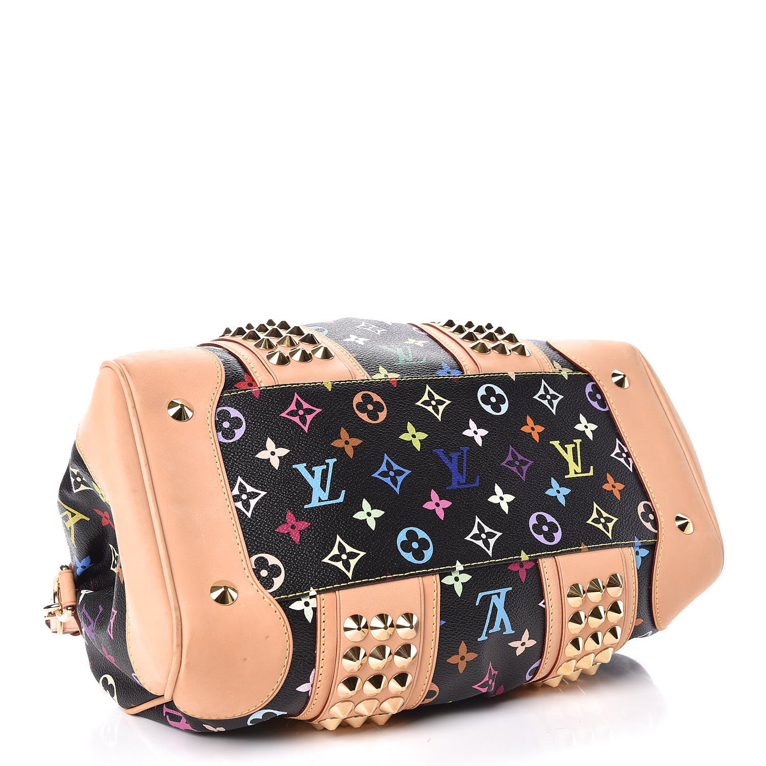 Louis Vuitton Monogram Multicolor Courtney MM Black 4 of 13