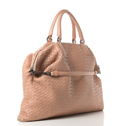 Bottega Veneta Nappa Intrecciato Maxi Convertible Tote Dahlia 4 of 17