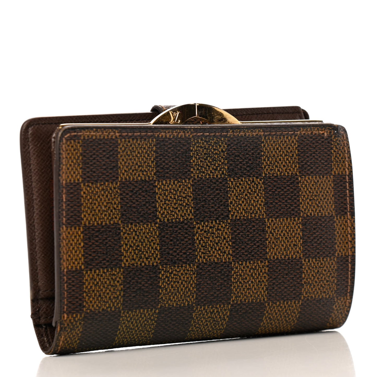 Damier Ebene French Purse Wallet