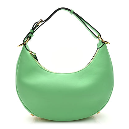Fendi Vitello Grace Matte Small Fendigraphy Hobo Bag Edamame 1 of 11