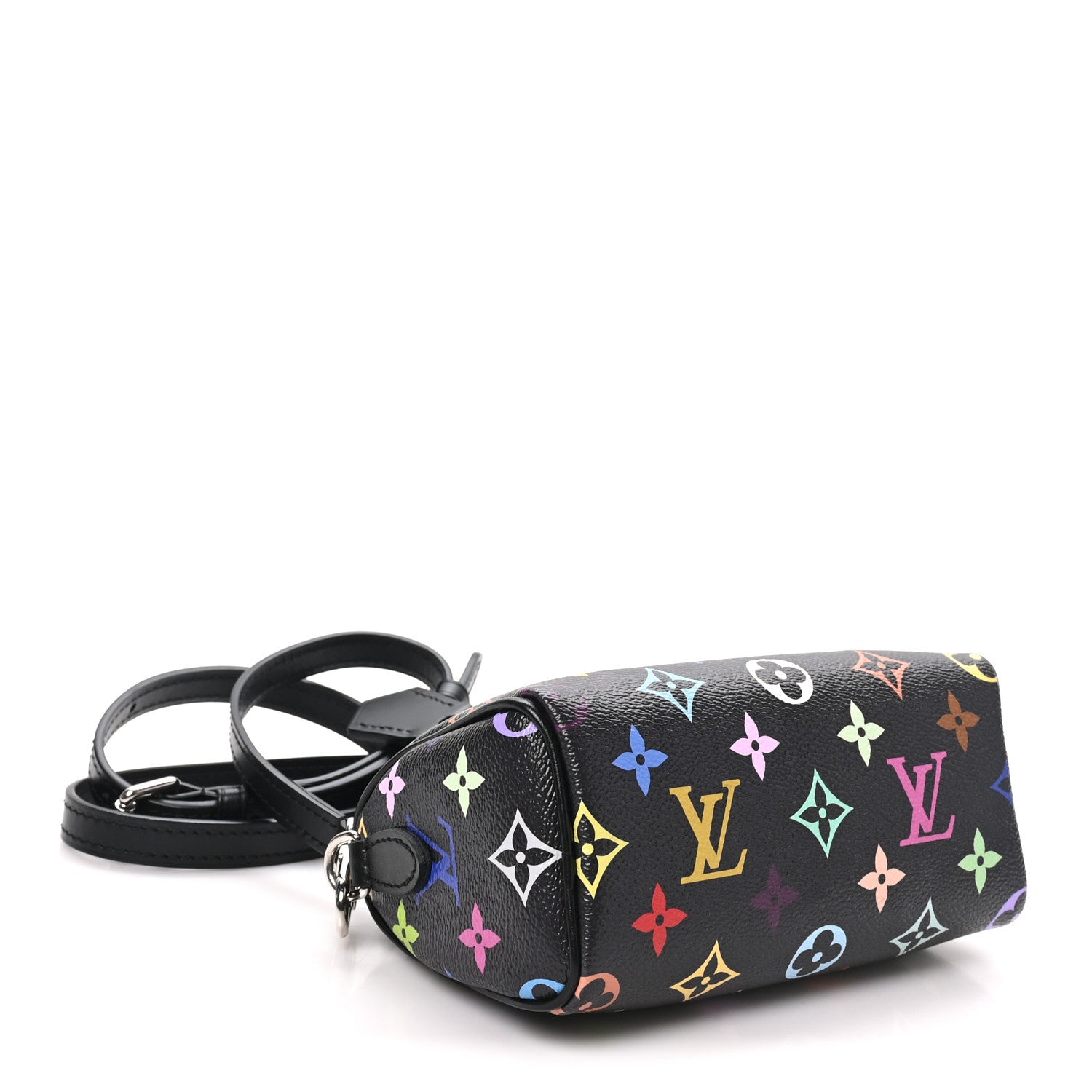 Louis Vuitton LV x TM Monogram Multicolor Nano Speedy Black 3 of 8