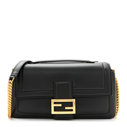 Fendi Nappa Apolo Chain Baguette Black 1 of 10