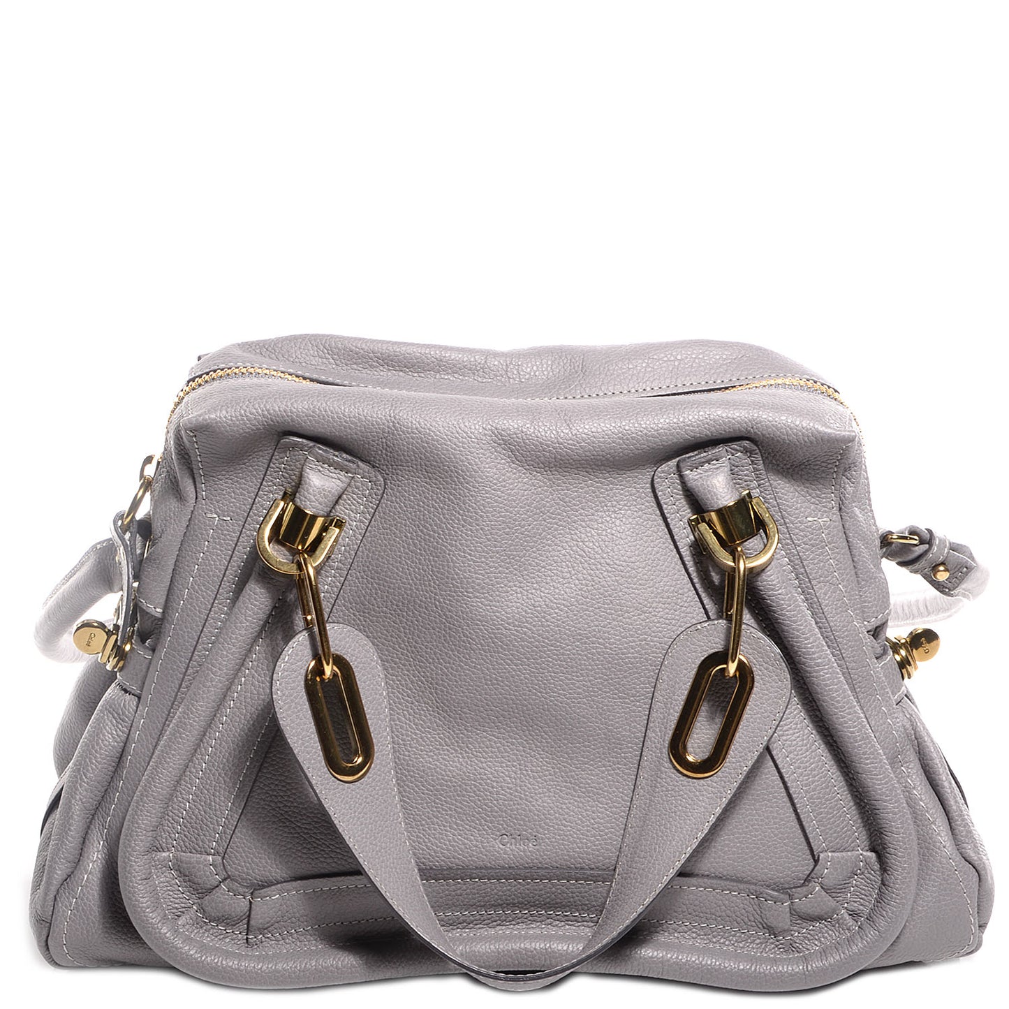 Calfskin Medium Paraty Cashmere Grey