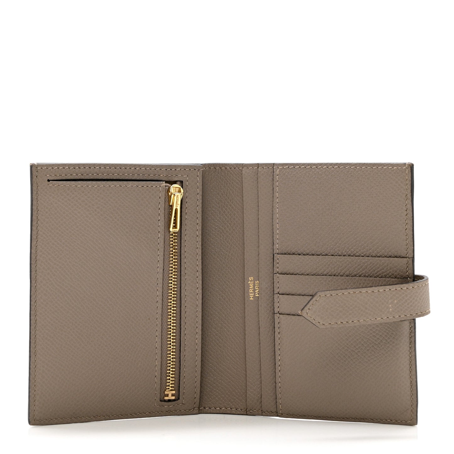 Epsom Bearn Compact Wallet Gris Asphalte