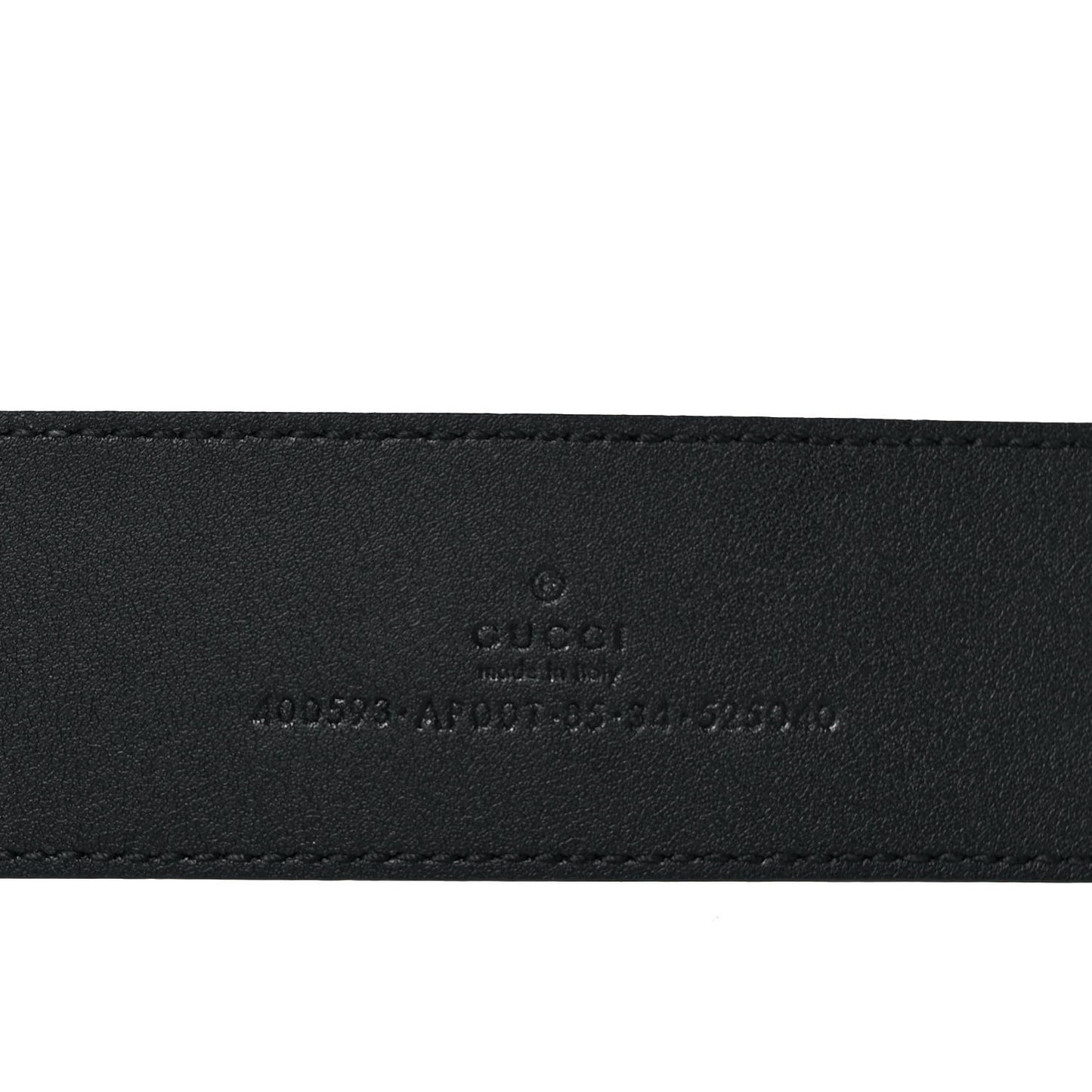Calfskin Double G 40mm Belt 85 34 Black
